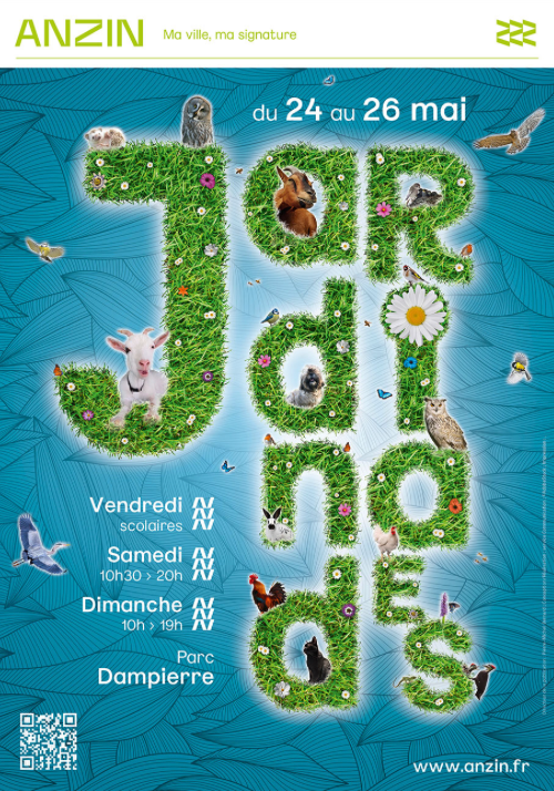 Jardiandes d'Anzin du 25 au 26 mai 2024