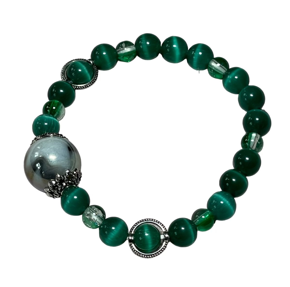 L'Équilibre Parfait bracelet femme vert