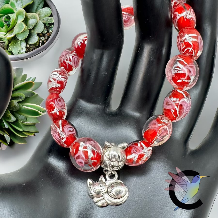 Élégance Féline bracelet femme