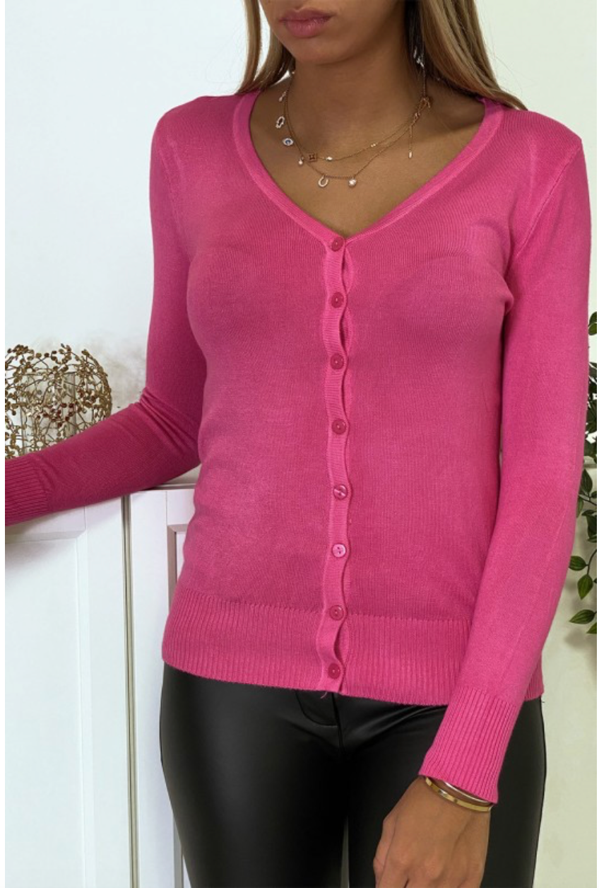 GILET EN MAILLE TRICOT TRÈS EXTENSIBLE ET TRÈS DOUX (taille unique)