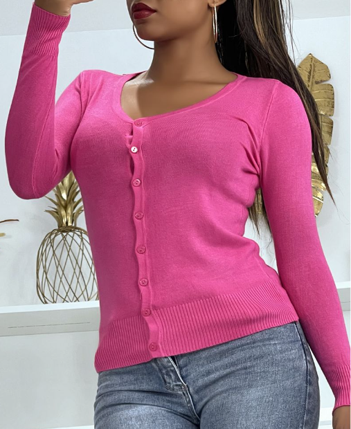 GILET EN MAILLE TRICOT TRÈS EXTENSIBLE ET TRÈS DOUX (taille unique)
