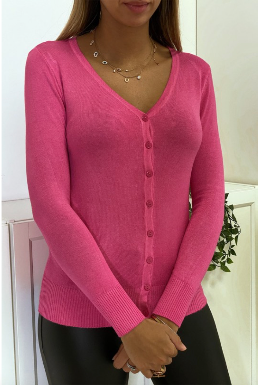 GILET EN MAILLE TRICOT TRÈS EXTENSIBLE ET TRÈS DOUX (taille unique)