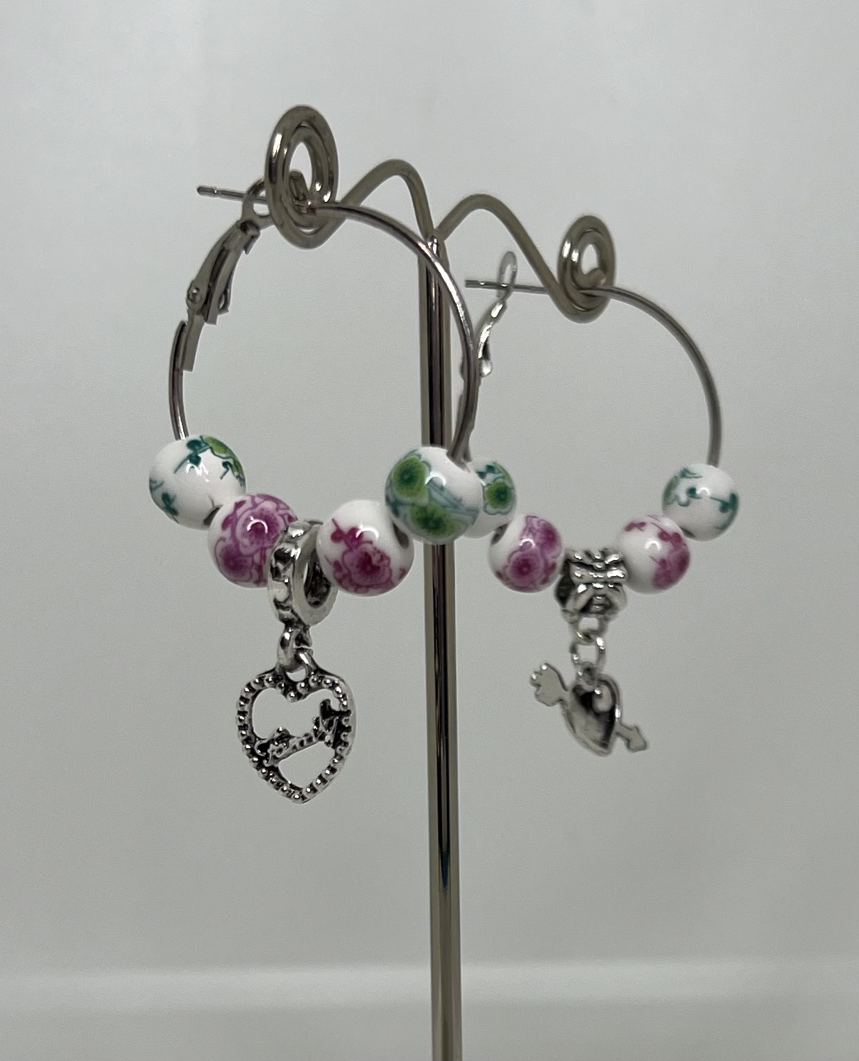 LOVE boucles d'oreilles