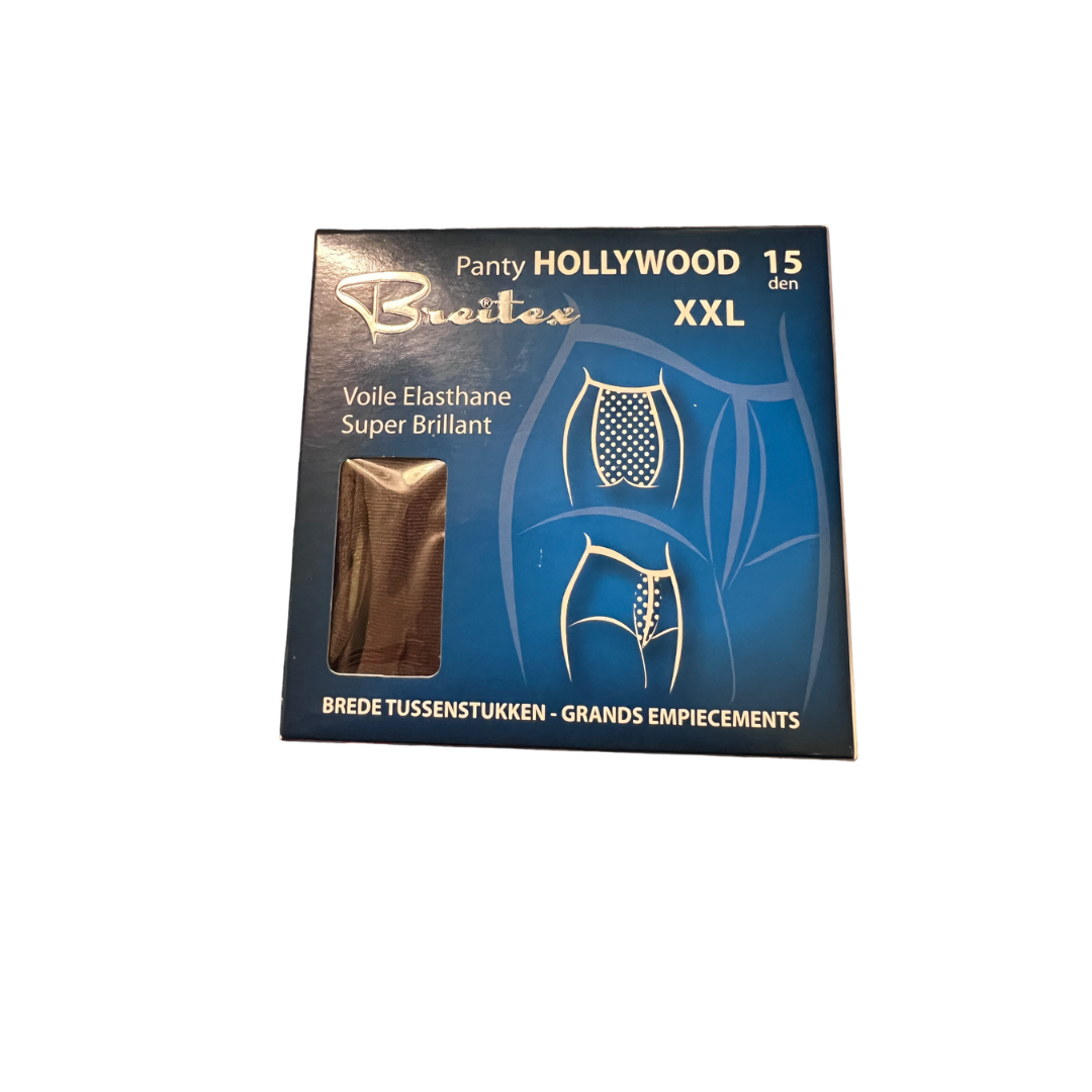 Collant panty Hollywood couleur moka XXL